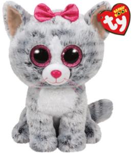 TY Beanie Boos Kiki (harmaa kissa) &ndash; TY pehmolelu