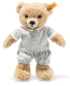 Steiff Teddynalle harmaassa pyjamassa, 25 cm &ndash; Steiff