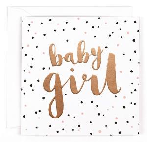 Me to you (Miranda nallar) Kortti Baby Girl (pilkullinen)