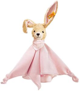 Steiff Uniriepu Hoppel Pupu, vaaleanpunainen (ekologinen), 28 cm &ndash; Steiff