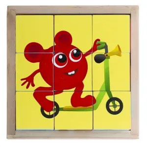 Teddykompaniet Palikkapalapeli &ndash; Babblarna (Teddykompaniet)