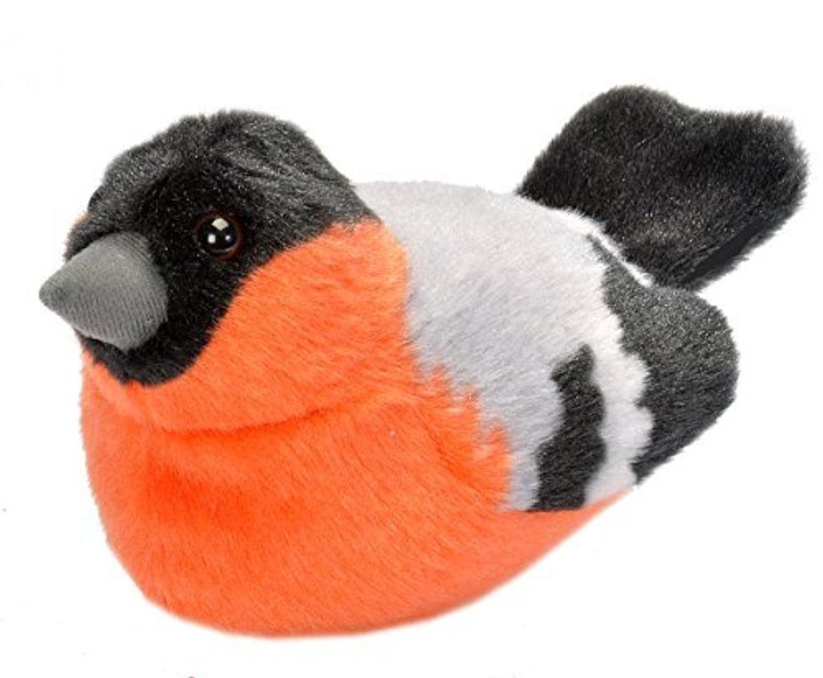 Wild Republic Punatulkku kanssa lintu ääntely, 14cm - Wild Republic