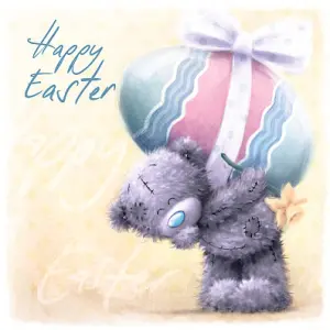 Me to you (Miranda nallar) Kortti Happy Easter (teddynalle kantaa p&auml;&auml;si&auml;ismunaa) &ndash; Me To You
