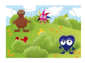 Teddykompaniet Kurkkupalapeli &ndash; Babblarna (Teddykompaniet)