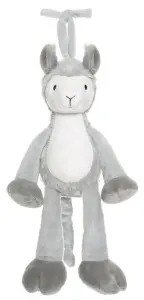 Teddykompaniet Diinglisar soittorasia, laama, 25 cm &ndash; Teddykompaniet