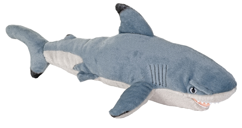 Wild Republic Mustaeviähai, 30 cm – Wild Republic