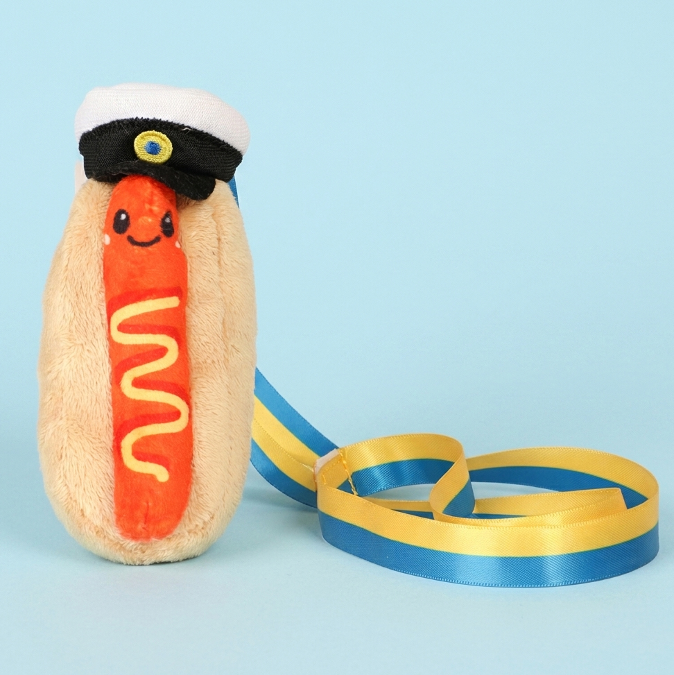 Habibi Plush Valmistujaispehmolelu Hot Dog