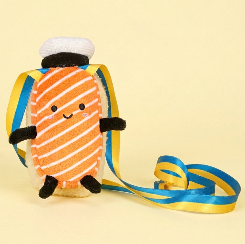 Habibi Plush Valmistujaispehmolelu Sushi