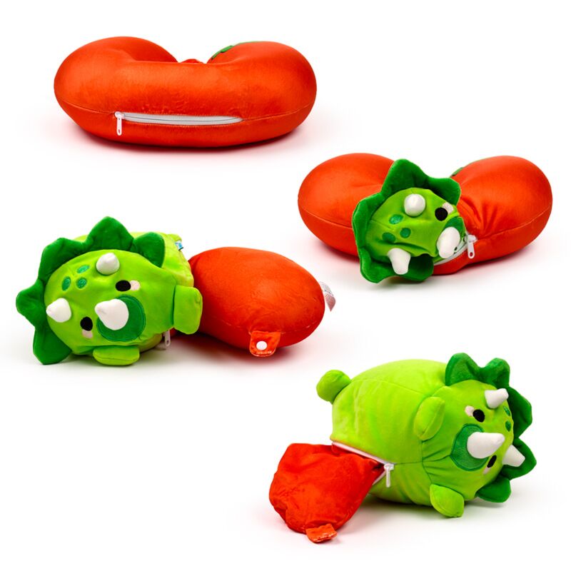 Puckator 2-in-1 Pehmolelu ja matkatyyny – Dinosaurio