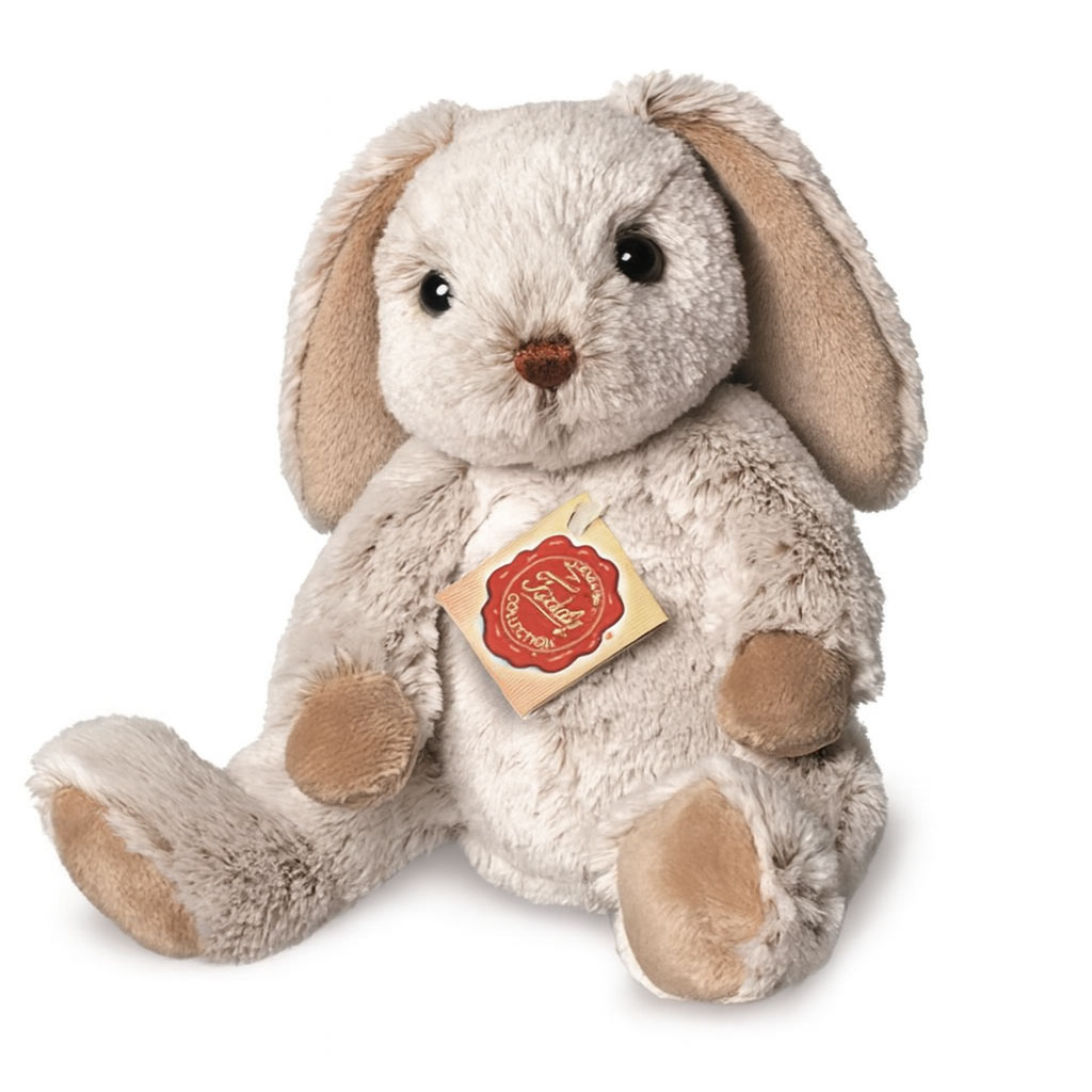 Teddy Hermann Pupu beige/harmaa, 25 cm – Teddy Hermann