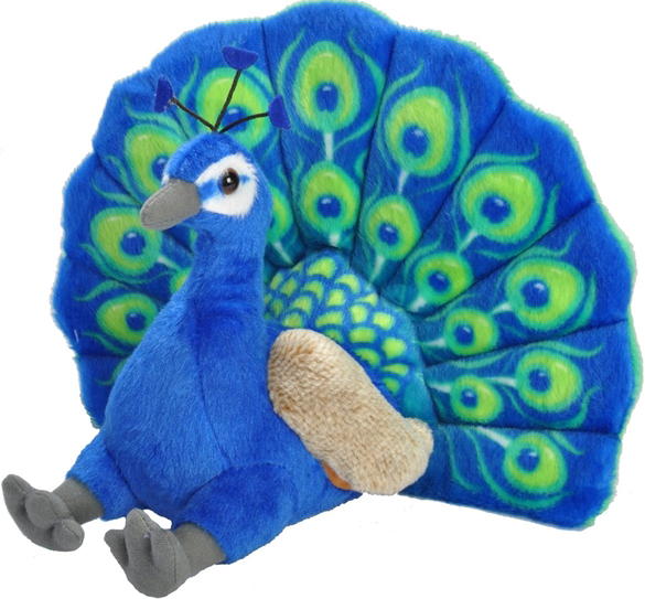 Wild Republic Riikinkukko, 30 cm – Wild Republic