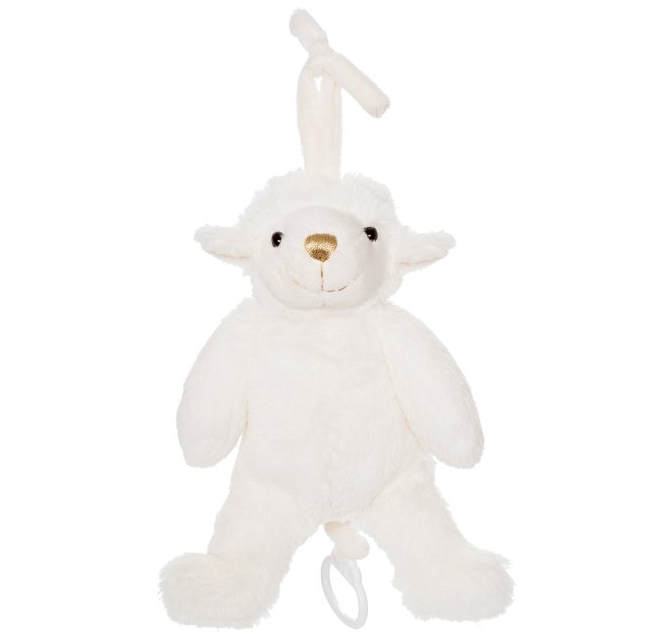 Music box sheep Hampe, 27cm - Teddykompaniet | GetaTeddy.com