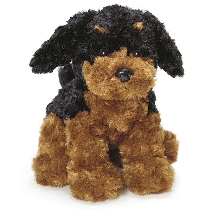 Teddykompaniet Teddy Dogs, 25 cm (musta/ruskea) – Teddykompaniet