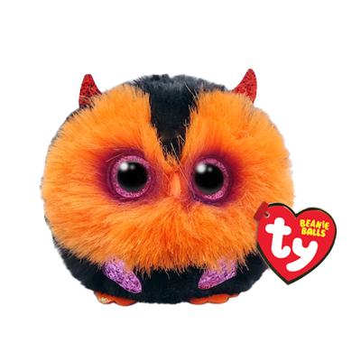 TY Beanie Ball Whodini, oranssi pöllö – TY pehmolelu